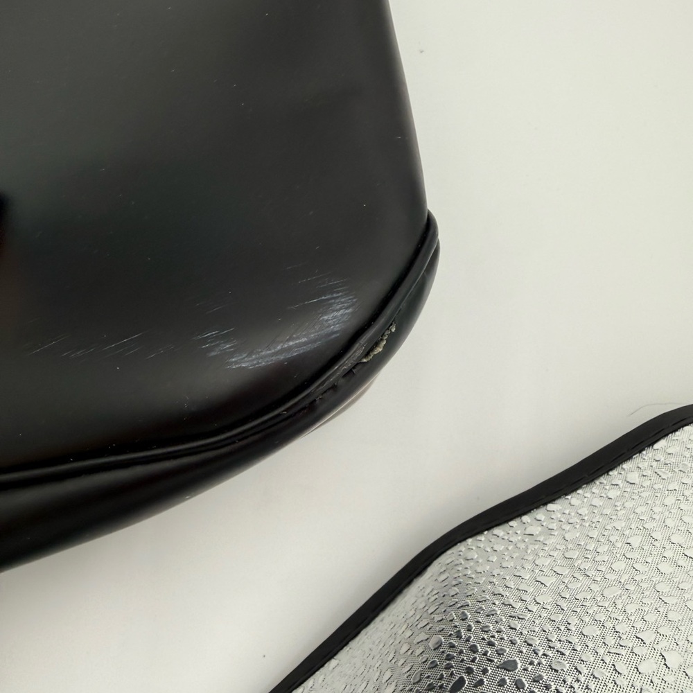 FLAWED Salvatore Ferragamo Black Shoulder Bag - Picture 12 of 15